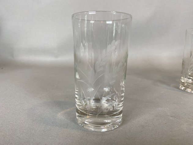 Image for (24) Assortment of Glassware Including Glasses, Vases, Decanters, Candlesticks and More!
