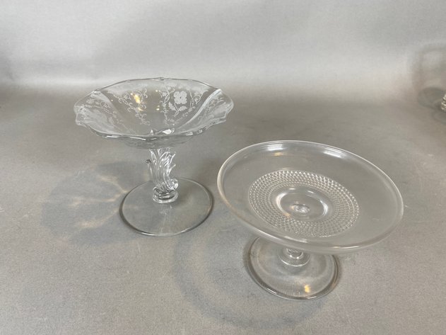 Image for (24) Assortment of Glassware Including Glasses, Vases, Decanters, Candlesticks and More!