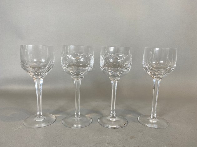 Image for (32) Collection of Glass Wine, Champagne and Cordial Glasses