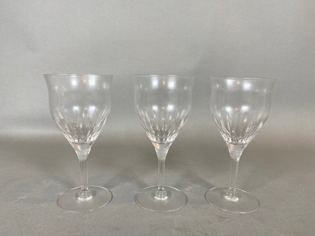 Image for (32) Collection of Glass Wine, Champagne and Cordial Glasses