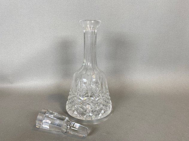 Image for (11) Piece Assortment of Cut Crystal Decor Including Decanters, Bowls, Salt Sellers and More!