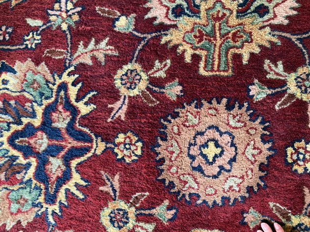 Image for Alka Collection 100% Wool Pile Area Rug Made in India
