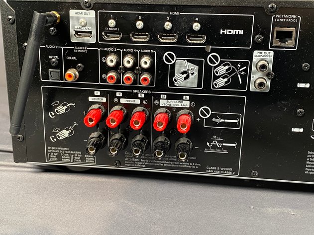 Image for Yamaha RX V4A Receiver with Music Cast, Includes (3) Speakers