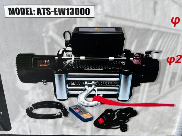 Image for 13000lb Electric winch