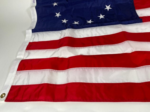 Image for Nyl-Glo Betsy Ross 13 Star American Flag 3'x5'