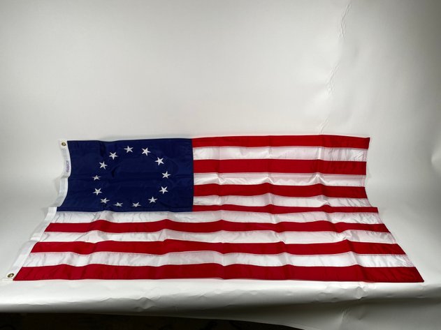 Image for Nyl-Glo Betsy Ross 13 Star American Flag 3'x5'