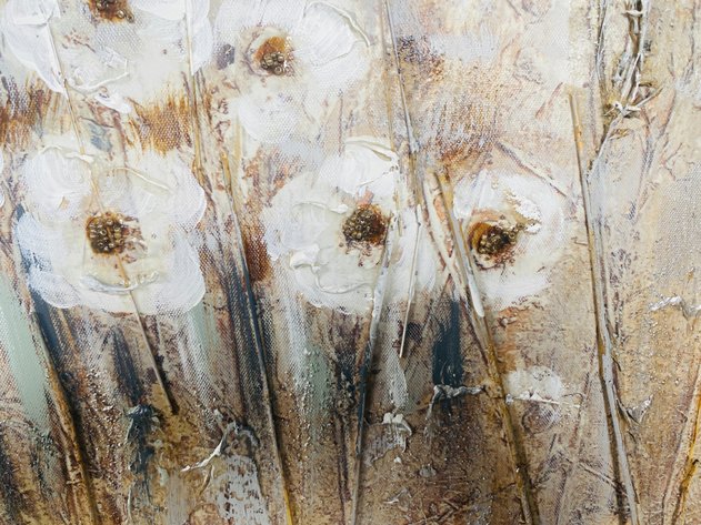 Image for (4) Floral Themed Canvas and Framed Art