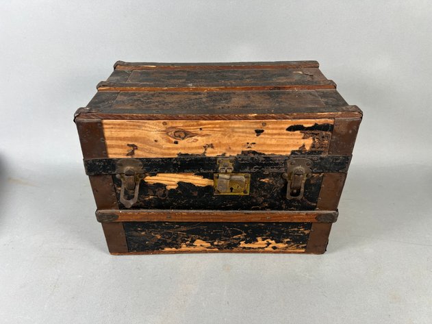 Image for Collection of Vintage Wooden Boxes Including Humidor, Cigar Boxes & Decorative Storage Boxes