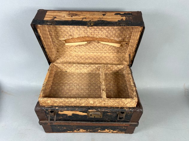 Image for Collection of Vintage Wooden Boxes Including Humidor, Cigar Boxes & Decorative Storage Boxes