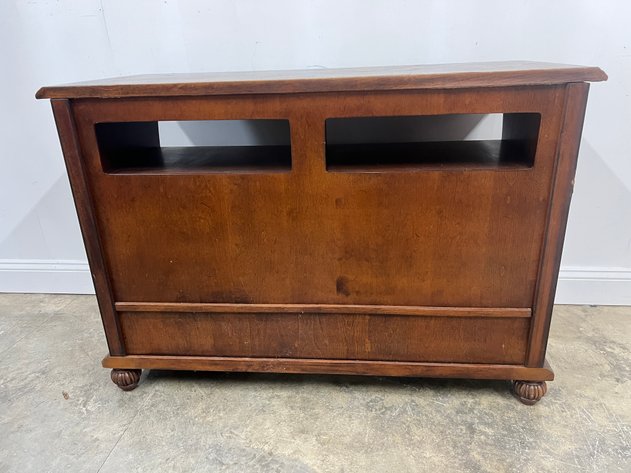 Image for Traditional Dark Wood Finish Media Console/Sofa Table
