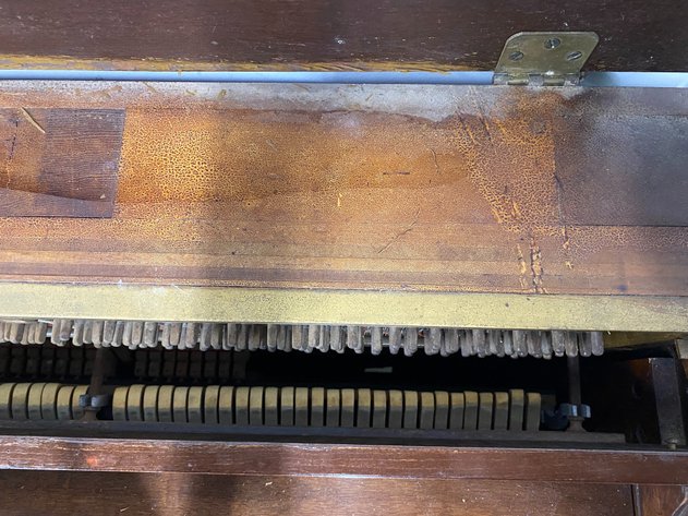 Image for Vintage Steinway & Sons Console Upright Piano with Flip Top Bench