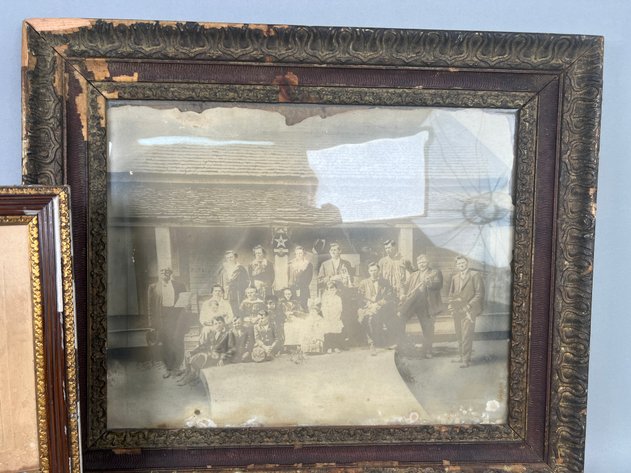 Image for Collection of Antique Framed Portraits Photographs Including Convex Glass Frames & Midgley of Asquith