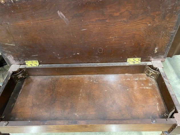 Image for Vintage Steinway & Sons Console Upright Piano with Flip Top Bench