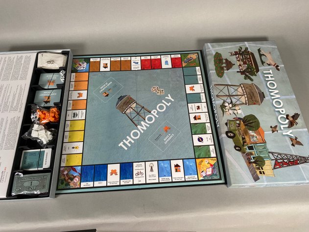 Image for (3) Thomopoly Thomasville, Georgia Custom Monopoly-Style Board Games - New, Unused with Sealed Game Pieces
