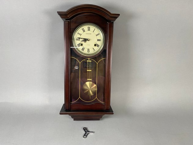 Image for Vintage Commodore 35-Day Chime Wall Clock, Model No. 683 KG