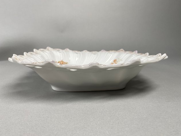 Image for Collection of Vintage Floral China Including Royal Copley Vase, Duck Figurine, Reticulated Bowl & More