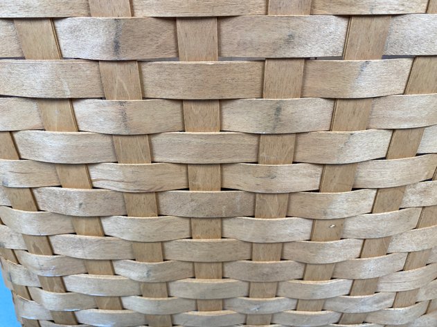 Image for Collection of  Longaberger Baskets Including Boardwalk Tote, Bread Basket & Tissue Basket
