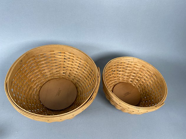 Image for Collection of Longaberger Baskets & Accessories Including Round Bowl Baskets, Market Basket, Sweetest Gift Baskets & Accessories