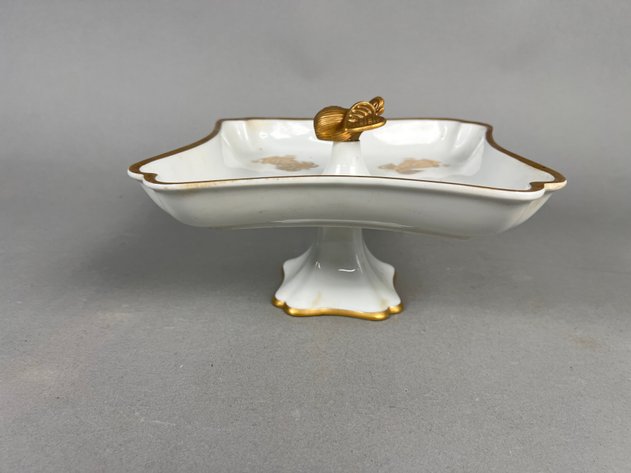 Image for Collection of Mid-Century Barware & Decorative Ceramics Including Georges Briard Gold Motif Glassware, Pedestal Tray & More
