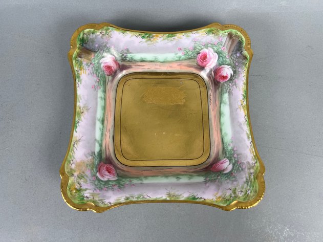 Image for Collection of Antique & Vintage Hand-Painted Porcelain Including A&C Bavaria Grape Chocolate Pot, German Floral Pitchers & Decorative Bowl