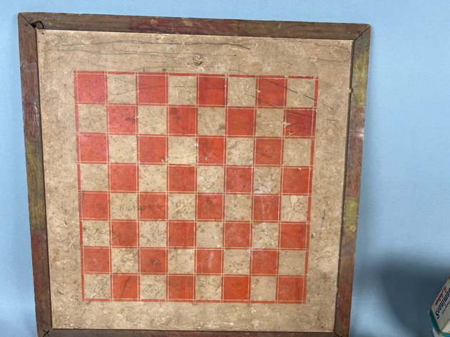 Image for Collection of Vintage & Antique Games Including Checkers Board, Dominoes, The Tick Hip Deep in Evil Board Game & More