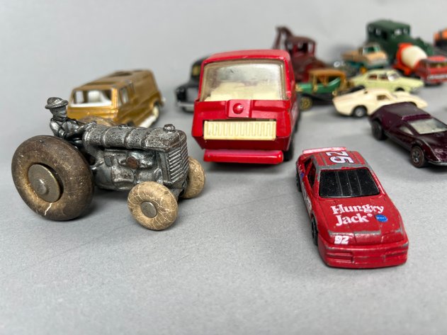 Image for Collection of Vintage Toy Vehicles & Model Train Accessories Including Tonka, Die-Cast Cars, Locomotives & More