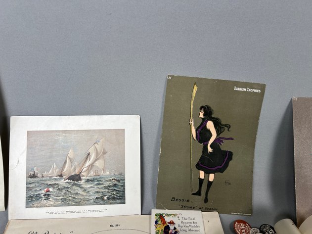 Image for Collection of Antique & Vintage Ephemera Including Paper Dolls, Advertising, Fashion Prints, Greeting Cards, Booklets & More