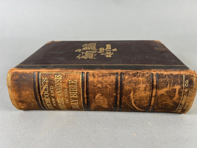 Image for Collection of Antique Bibles & Religious Books Including 1883 