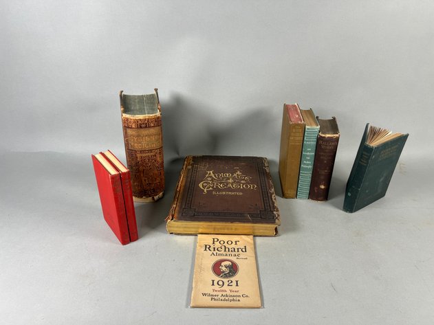 Image for Collection of Antique & Vintage Nonfiction Books Including Science, Medicine, Philosophy, Business & Social Sciences
