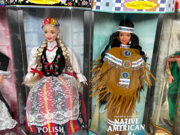 Image for (4) Barbie Dolls of the World Collection Dolls in Original Boxes