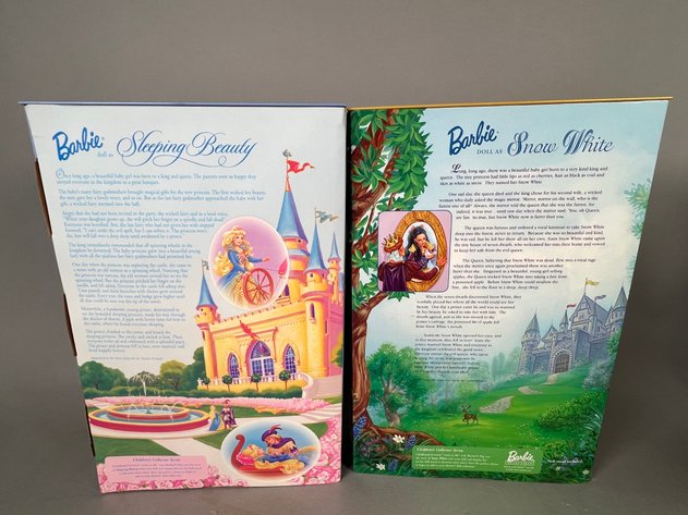 Image for (6) Barbie as Disney Princess Dolls in Original Boxes