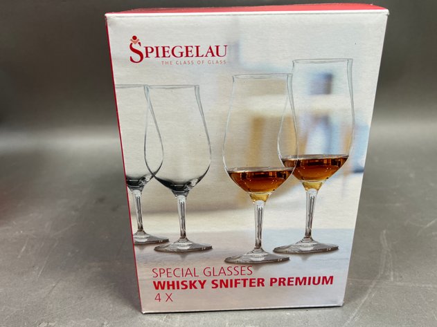 Image for (12) Spiegelau Special Glasses Premium Whisky Snifters Engraved 
