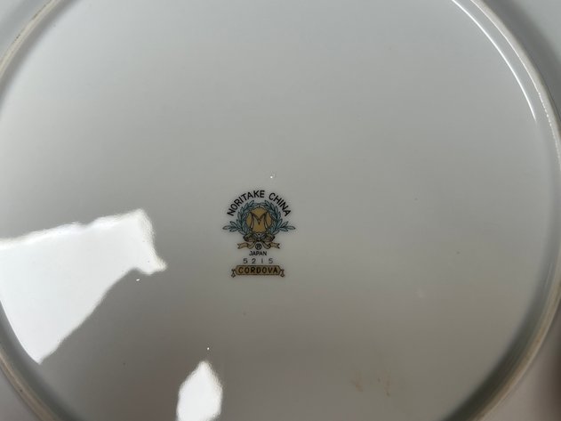Image for Vintage Noritake Cordova Pattern Porcelain Dinnerware