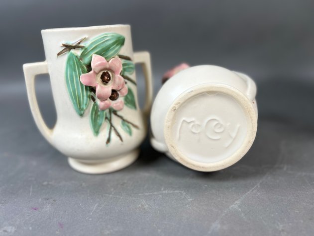 Image for Collection of Vintage Art Pottery Planters & Vases Including Roseville U.S.A., McCoy & More
