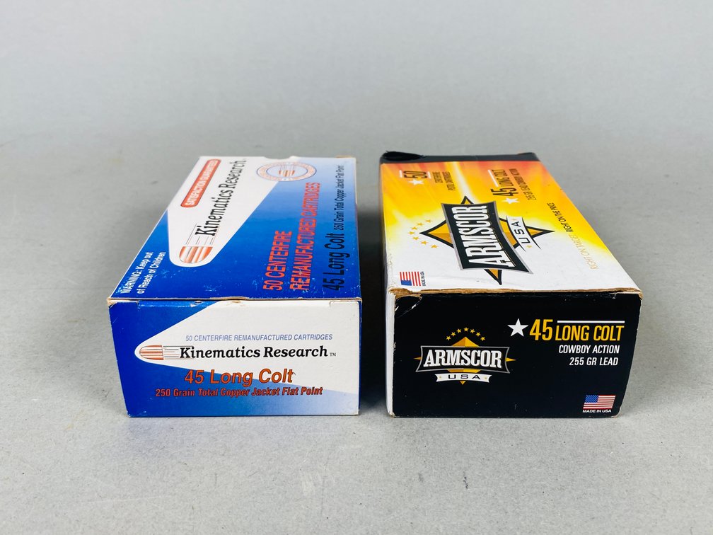 Assortment 250+/- 45 colt Rounds
