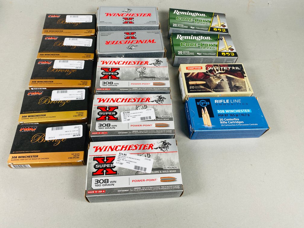 Assortment of Rifle 200+/- Rounds