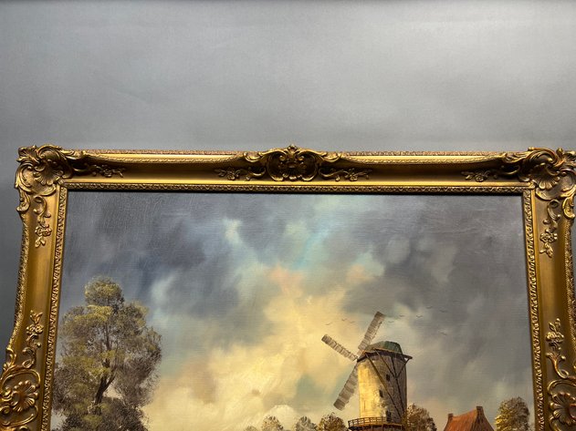 Image for Framed Vintage Signed 