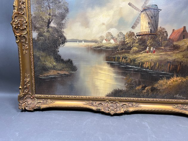 Image for Framed Vintage Signed 