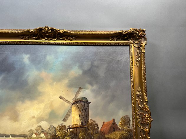 Image for Framed Vintage Signed 