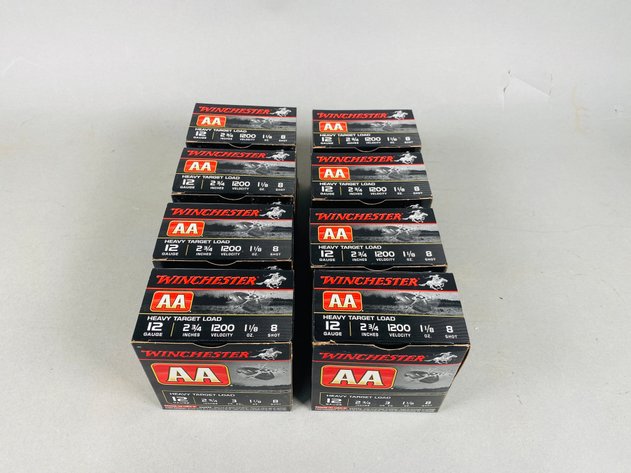 Image for 150 +/- 12 Gauge Winchester Heavy Target Load 1200 Velocity, 2 3/4 in, 1 1/8 Oz, 8 Shot shells