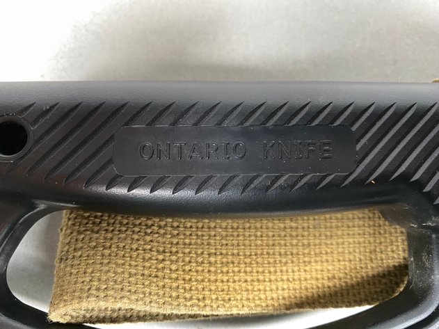 Image for (1) Ontario Knife Machete With Sheath & (1) Extrema Ration Knife Sheath with Leg Strap