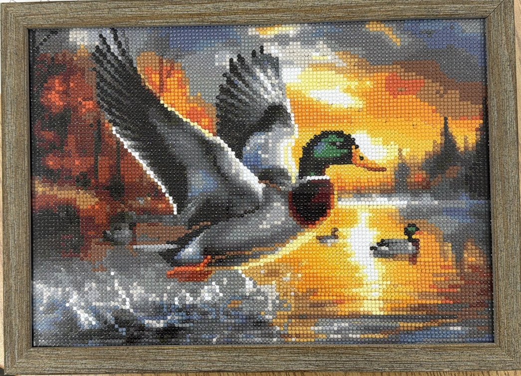 Mallard Duck Diamond Artwork