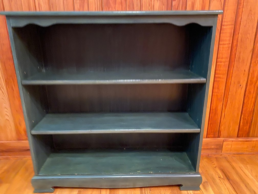 Wood 3 Shelf Bookshelf