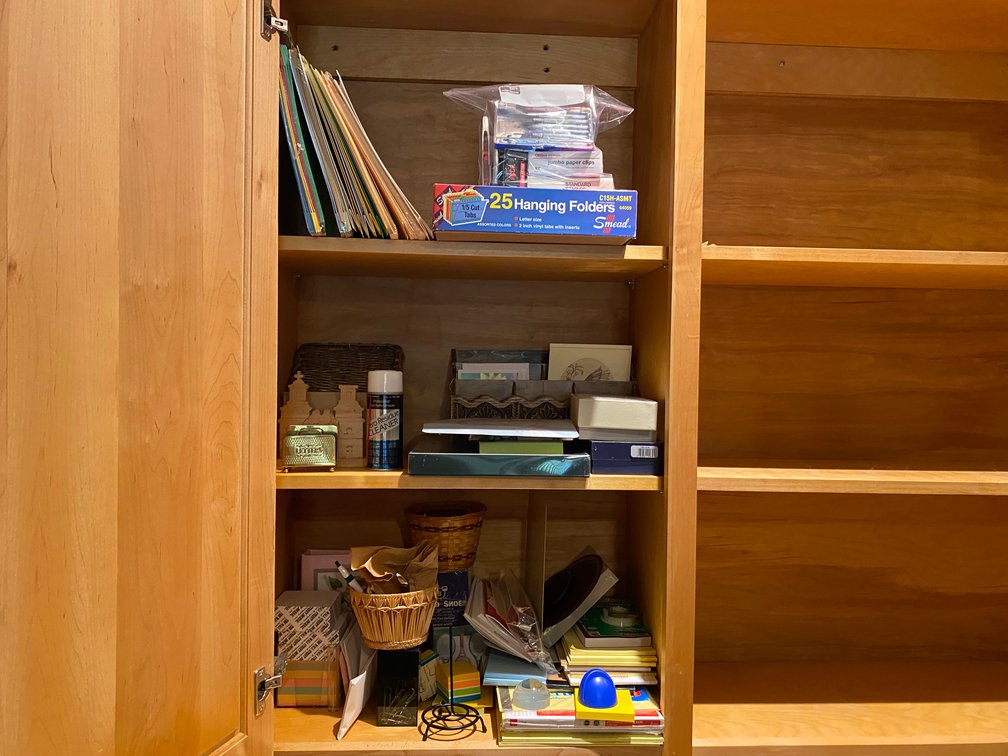 Contents Of Office Cabinet