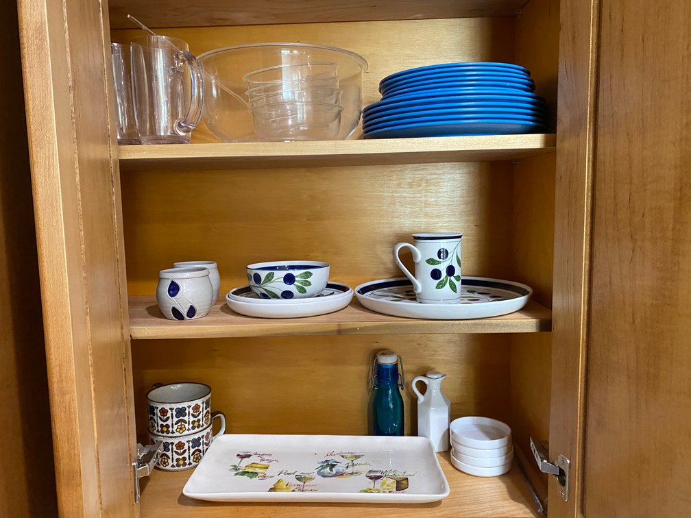 Contents Of Kitchen Cabinet