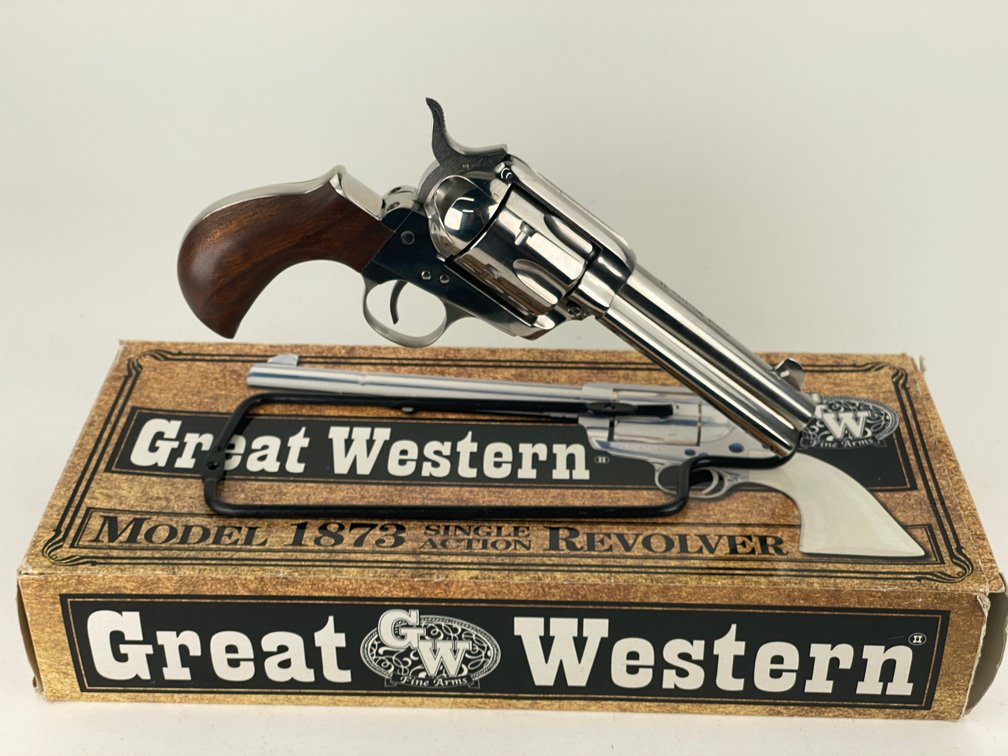 Pietta EMF Great Western II Express SS Model 1873 Single Action Revolver 45LC