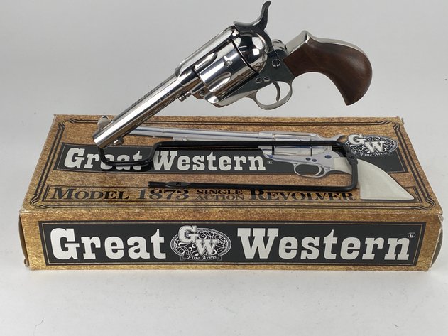 Image for Pietta EMF Great Western II Express SS Model 1873 Single Action Revolver 45LC