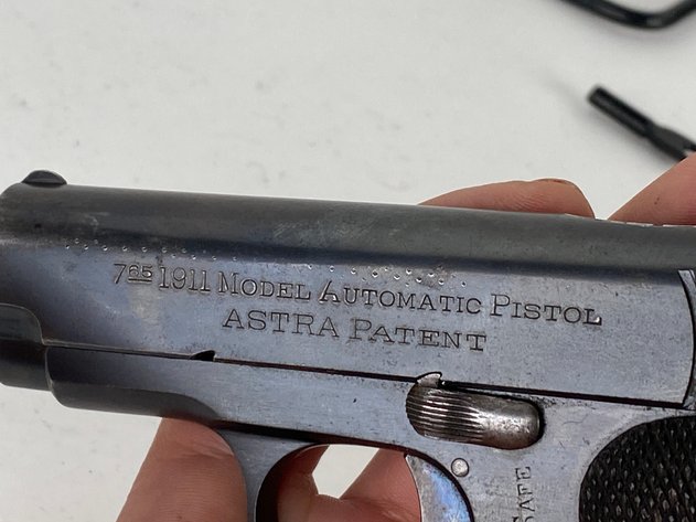 Image for Astra Model 1911 Semi-Automatic Pistol 7.65mm Browning (32 ACP)
