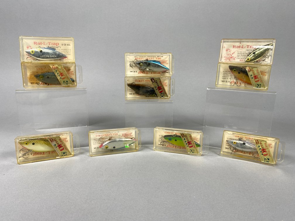(10) Bill Lewis Rat-L-Trap CrankBait Lures