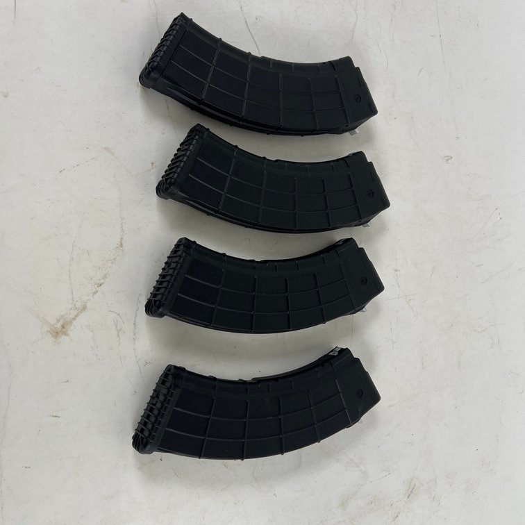 (4) 30 Rd 7.62x39 MM AK47 Polymer Magzines